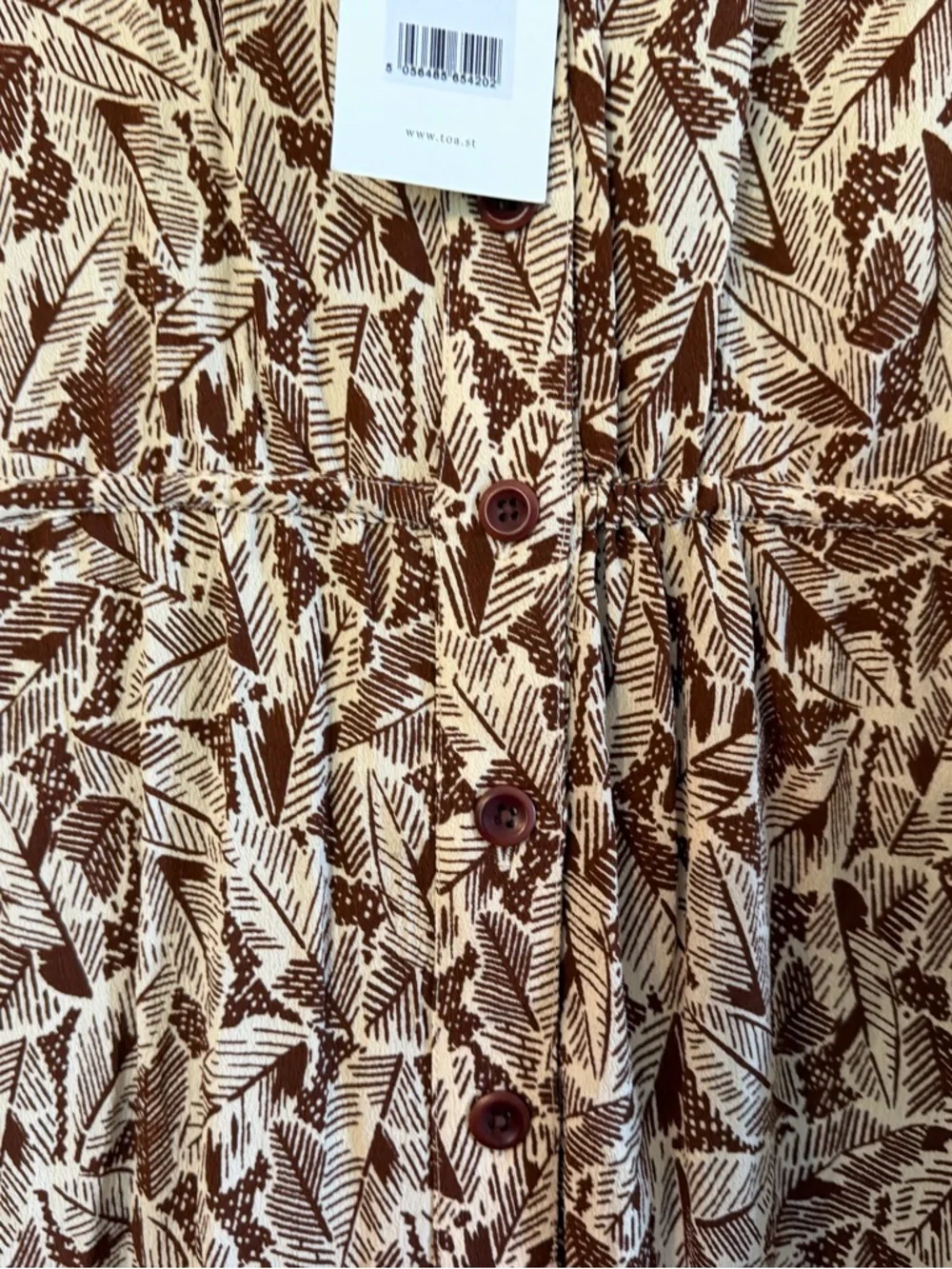 Toast gathered sketched dress - Picture 5 of 9